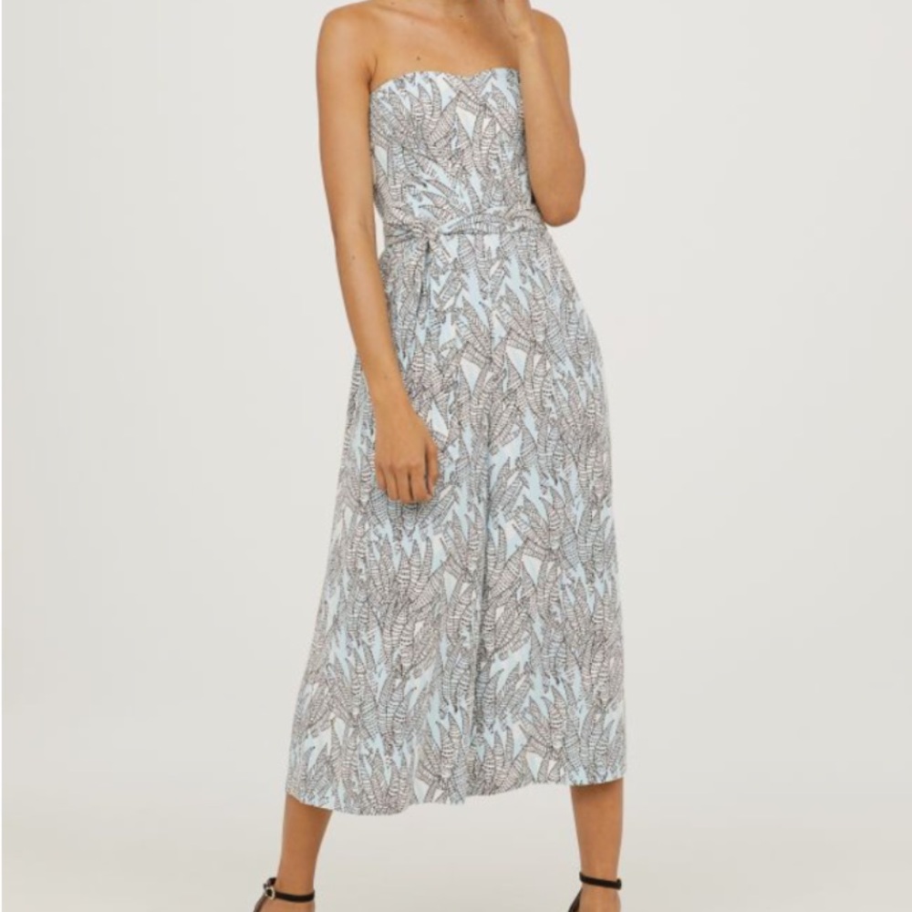 New H&M Bandeau Jumpsuit